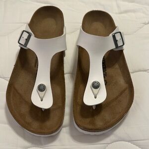 Birkenstock Women's White Sandals - New and never worn!